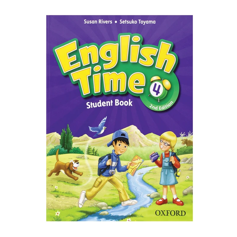 کتاب English Time 4 اثر Susan Rivers And Setsuko Toyama انتشارات Oxford 
