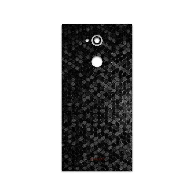 برچسب پوششی ماهوت مدل Honey-Comb-Circle مناسب برای گوشی موبایل سونی Xperia XA2 Ultra