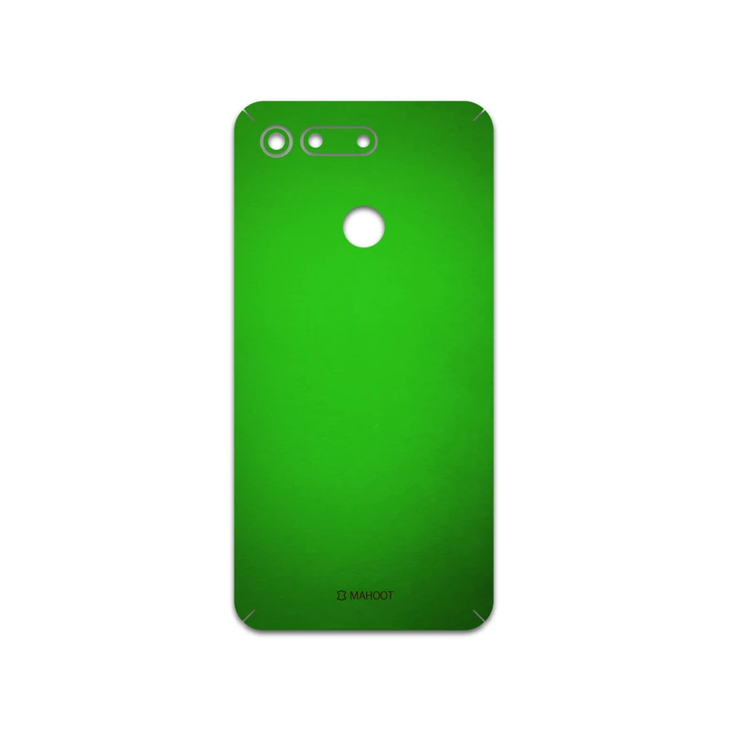 برچسب پوششی ماهوت مدل Metallic-Green مناسب برای گوشی موبایل آنر View 20
