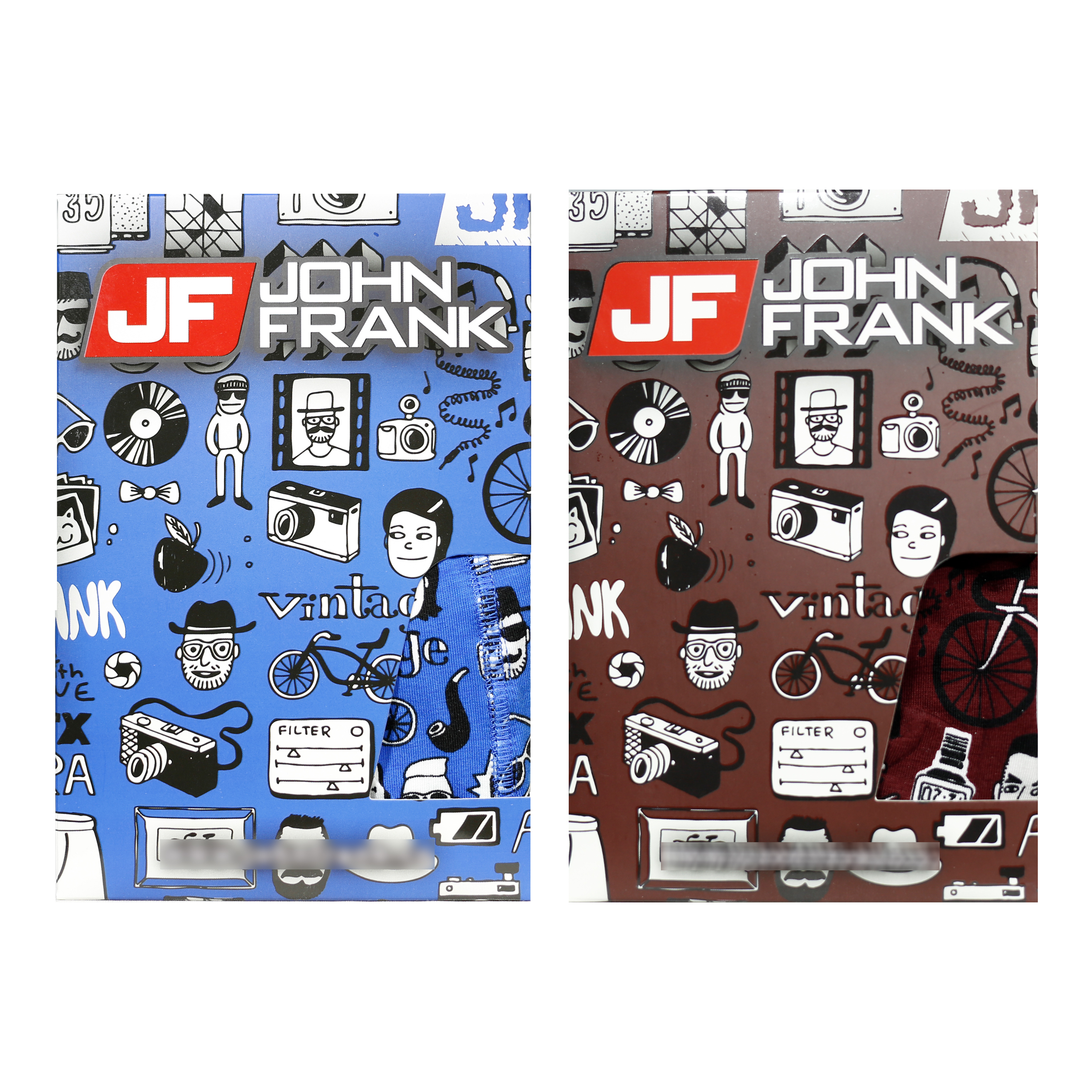  شورت مردانه جان فرانک کد RG-JB 208 مجموعه 2 عددی