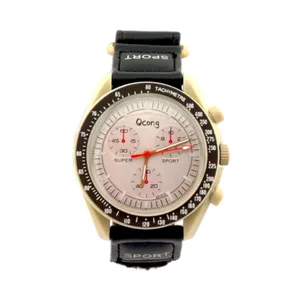 ساعت مچی عقربه‌ای مردانه مدل اسپرت بند چرمی Mission To Jupiter