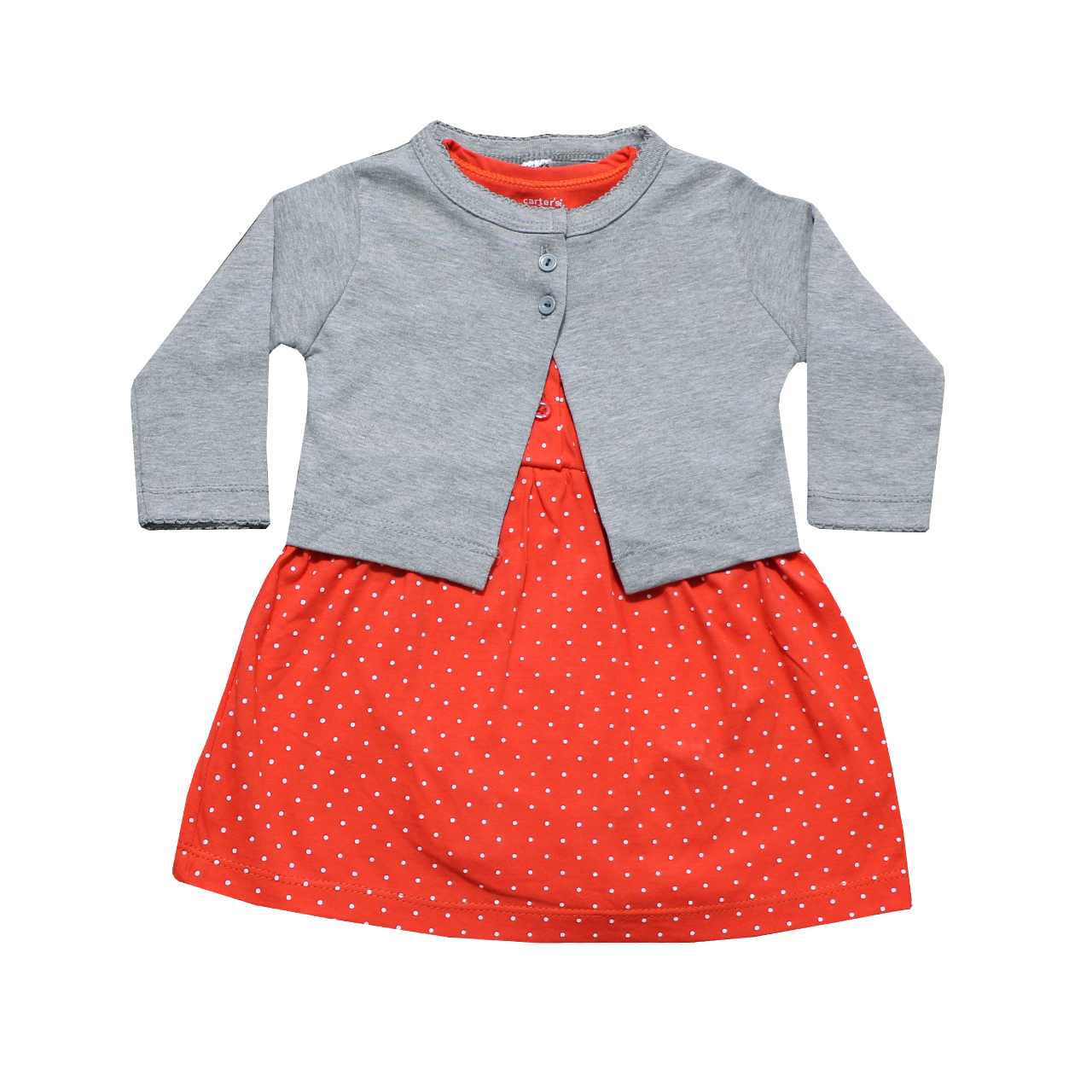 ست کت و پیراهن نوزادی دخترانه کد TB-102