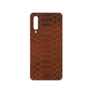 MAHOOT Brown-Snake-Leather Cover Sticker for Xiaomi Mi 9