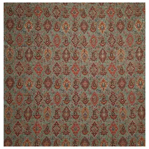 رومیزی ترمه مدل قاب بوته کد TRM52