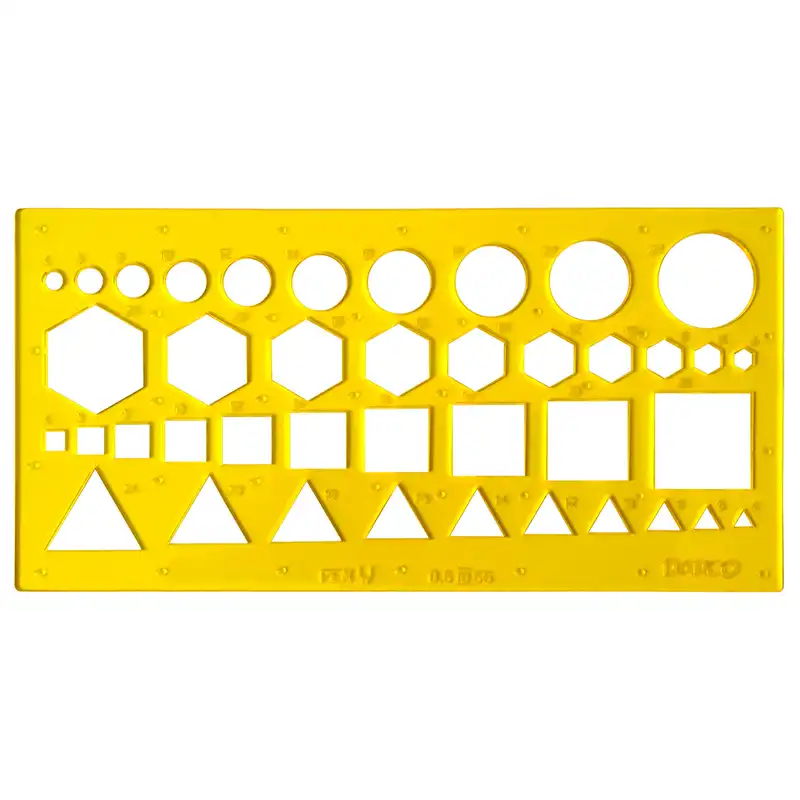 شابلون دانکو طرح اشکال هندسی کد GS1