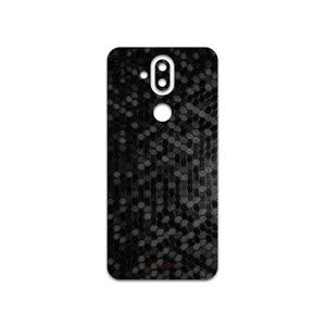 MAHOOT Honey-Comb-Circle Cover Sticker for Nokia 8.1