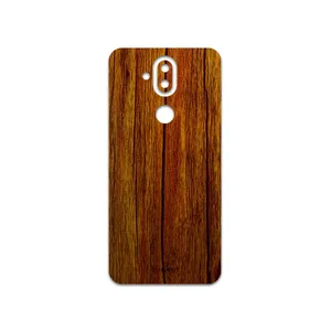 MAHOOT Orange-Wood Cover Sticker for Nokia 8.1