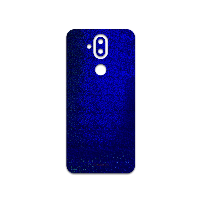 برچسب پوششی ماهوت مدل Blue-Holographic مناسب برای گوشی موبایل نوکیا 8.1