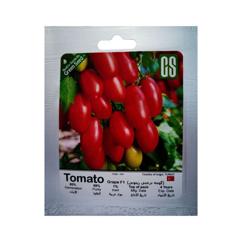 بذر گوجه درختی زیتونی گرین سید مدل BZG123 بذر گوجه درختی زیتونی گرین سید مدل BZG123