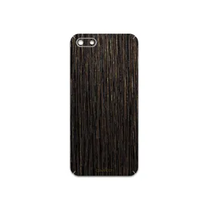 MAHOOT Dark-Gold-Stripes-Wood Cover Sticker for Huawei Y5 Lite