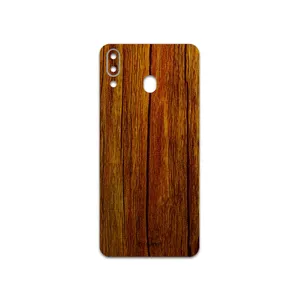 MAHOOT Orange-Wood Cover Sticker for Samsung Galaxy M20