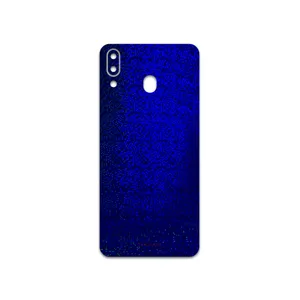 MAHOOT Blue-Holographic Cover Sticker for Samsung Galaxy M20