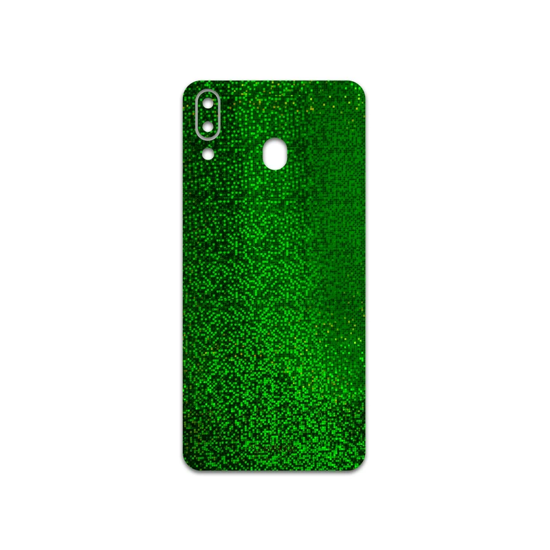 برچسب پوششی ماهوت مدل Green-Holographic مناسب برای گوشی موبایل سامسونگ Galaxy M20