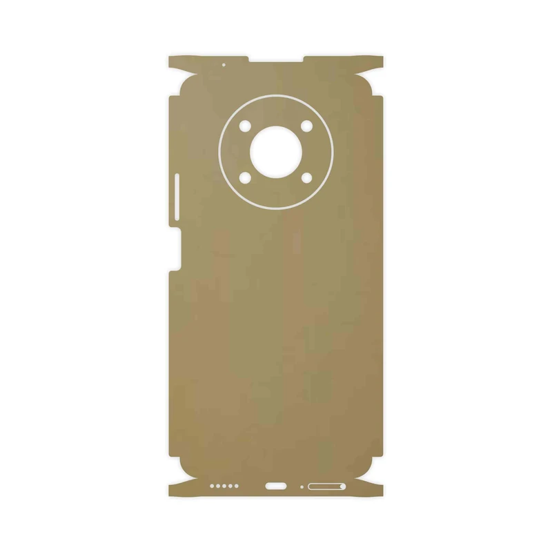 برچسب پوششی ماهوت مدل Matte-Gold-FullSkin مناسب برای گوشی موبایل آنر X9 5G