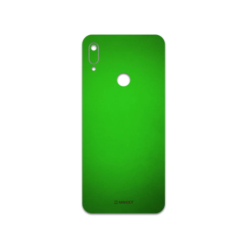 برچسب پوششی ماهوت مدل Metallic-Green مناسب برای گوشی موبایل هوآوی Y6 Prime 2019