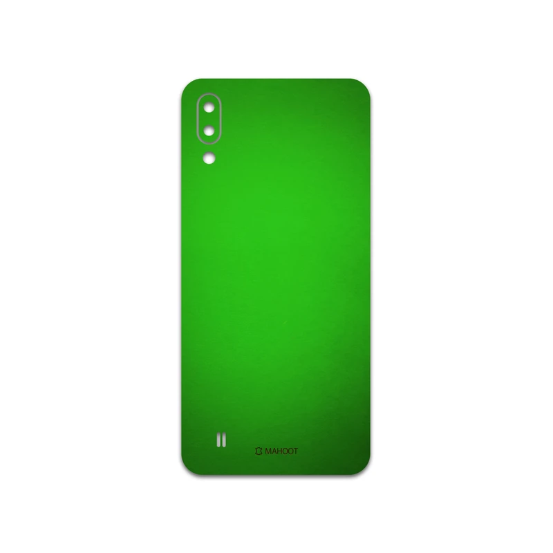برچسب پوششی ماهوت مدل Metallic-Green مناسب برای گوشی موبایل سامسونگ Galaxy M10