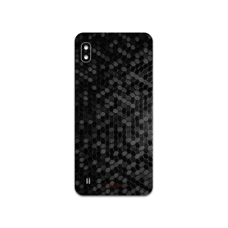 برچسب پوششی ماهوت مدل Honey-Comb-Circle مناسب برای گوشی موبایل سامسونگ Galaxy A10