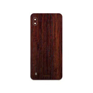 MAHOOT Red-Wood Cover Sticker for Samsung Galaxy A10
