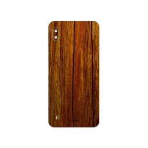 MAHOOT Orange-Wood Cover Sticker for Samsung Galaxy A10