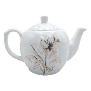 قوری توس چینی مدل نیلوفر کد Bare