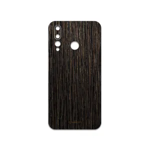 MAHOOT Dark-Gold-Stripes-Wood Cover Sticker for Huawei Nova 4