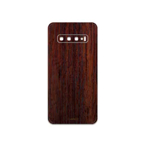 MAHOOT Red-Wood Cover Sticker for Samsung Galaxy S10