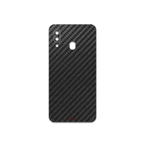 MAHOOT Shine-Carbon-Fiber Cover Sticker for Samsung Galaxy A40