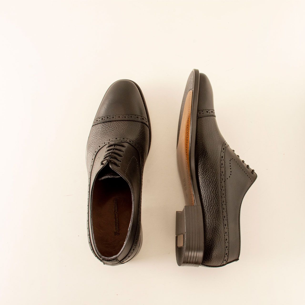 کفش مردانه پارینه چرم کد SHO196 -  - 6