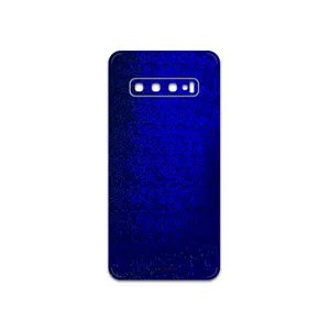 MAHOOT Blue-Holographic Cover Sticker for Samsung Galaxy S10
