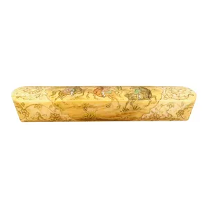قلمدان استخوانی طرح چوگان کد PB 108
