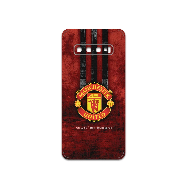 برچسب پوششی ماهوت مدل Manchester-United-FC مناسب برای گوشی موبایل سامسونگ Galaxy S10