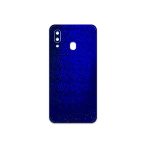 MAHOOT Blue-Holographic Cover Sticker for Samsung Galaxy A40