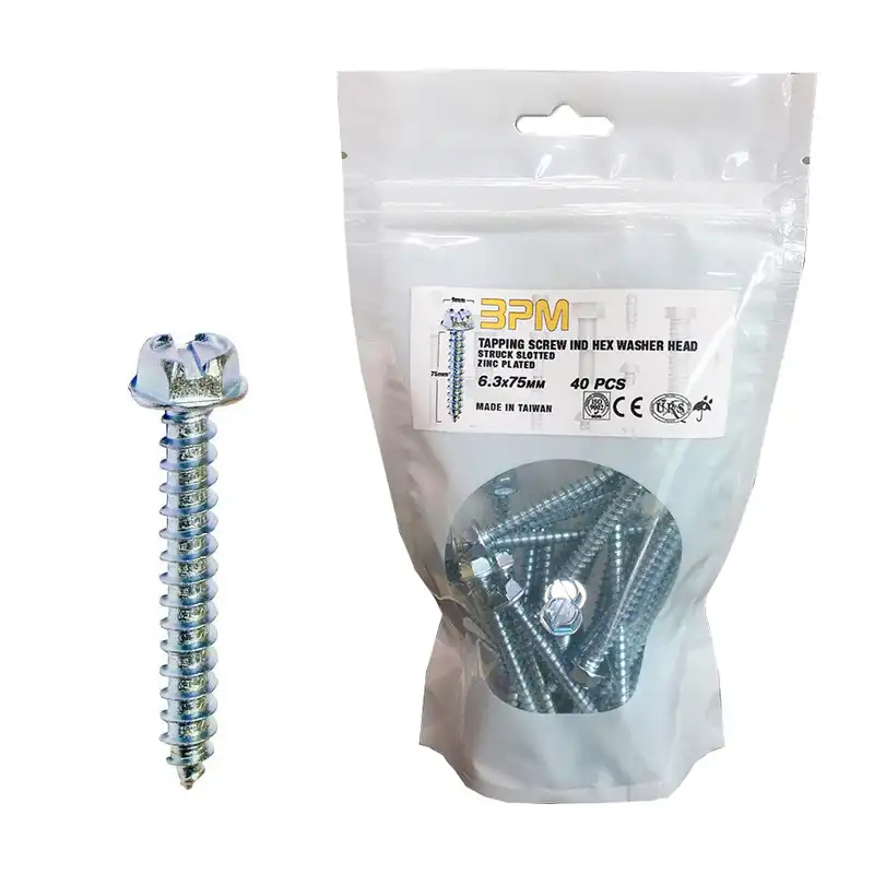 پیچ شیروانی نوک تیز مدل BPM14-75 بسته 40 عددی