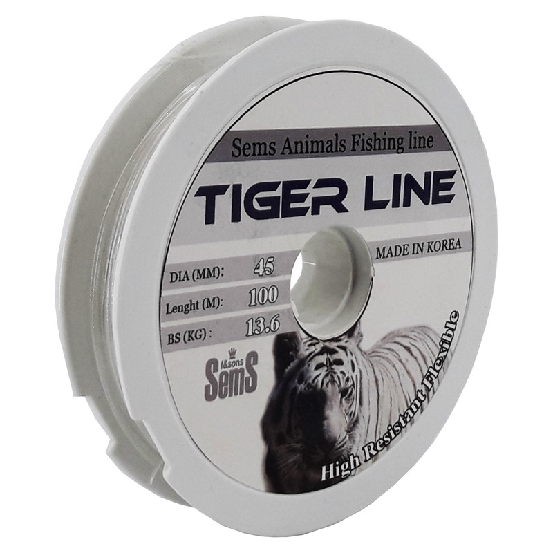 نخ ماهیگیری سمس مدل TigerLine سایز 0.45 میلی متر