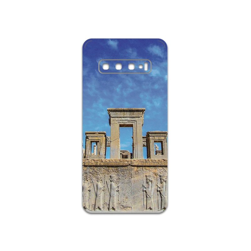 برچسب پوششی ماهوت مدل TAKHT-e-JAMSHID مناسب برای گوشی موبایل سامسونگ Galaxy S10