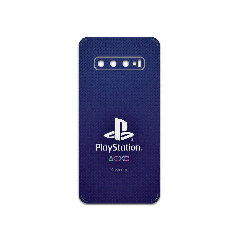 برچسب پوششی ماهوت مدل PlayStation مناسب برای گوشی موبایل سامسونگ Galaxy S10