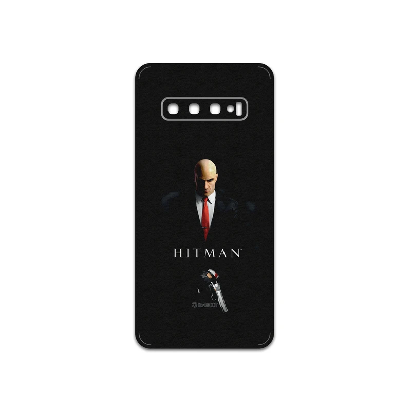 برچسب پوششی ماهوت مدل HITMAN-Game مناسب برای گوشی موبایل سامسونگ Galaxy S10