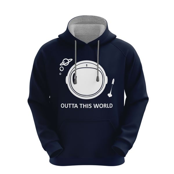هودی مردانه طرح Outta This World