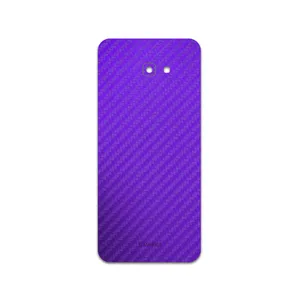 MAHOOT Purple-Fiber Cover Sticker for Samsung Galaxy J4 Plus