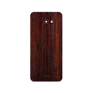 MAHOOT Red-Wood Cover Sticker for Samsung Galaxy J4 Plus