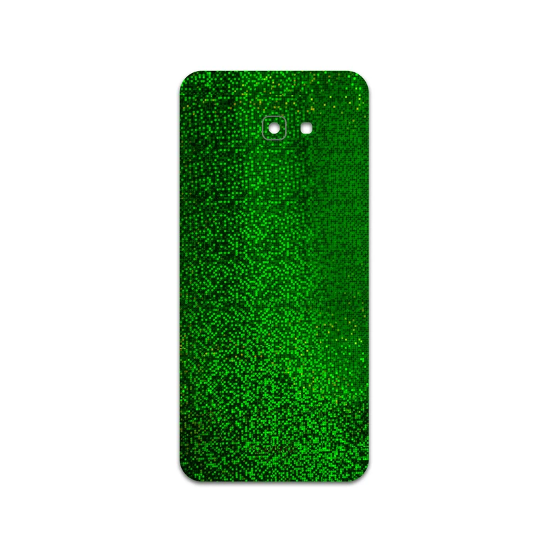 برچسب پوششی ماهوت مدل Green-Holographic مناسب برای گوشی موبایل سامسونگ Galaxy J4 Plus