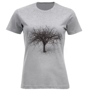 تیشرت آستین کوتاه زنانه طرح درخت کد F223