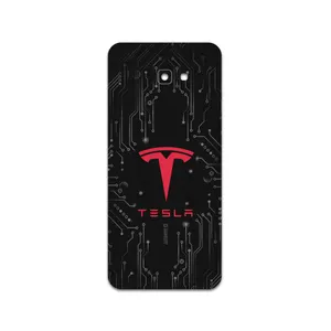 MAHOOT TESLA-Motors Cover Sticker for Samsung Galaxy J4 Plus