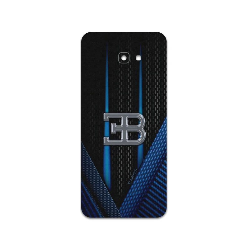 برچسب پوششی ماهوت مدل BUGATTI مناسب برای گوشی موبایل سامسونگ Galaxy J4 Plus