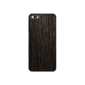 MAHOOT Dark-Gold-Stripes-Wood Cover Sticker for Huawei Y5 Prime 2018