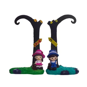 مجسمه لیلپار طرح سایه درخت مدل DGN-0023 مجموعه دو عددی