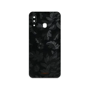 MAHOOT Black-Wildflower Cover Sticker for Samsung Galaxy A30