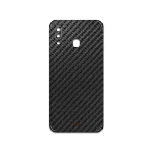 MAHOOT Shine-Carbon-Fiber Cover Sticker for Samsung Galaxy A20