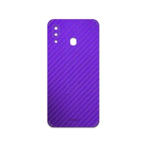 MAHOOT Purple-Fiber Cover Sticker for Samsung Galaxy A20