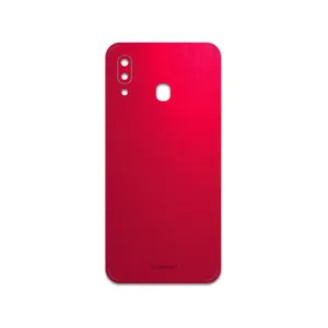 MAHOOT Matte-Warm-Red Cover Sticker for Samsung Galaxy A30